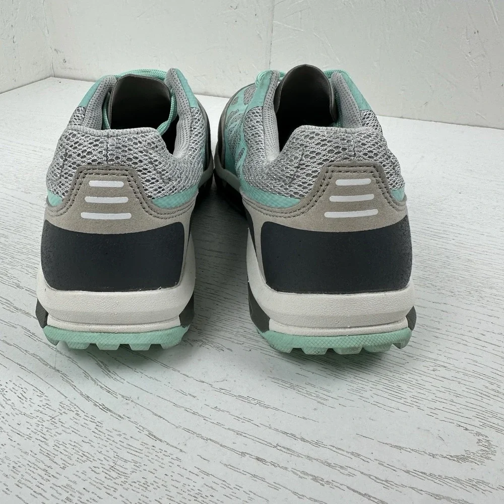 Red Wing Womens 9.5 Safety Toe Sneaker Shoes Stock 2341 Gray Teal‎ Athletic Work